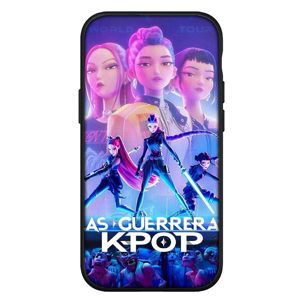 Для Samsung Galaxy S25 S24 S23 S22 Ultra FE Plus A17 A37 A57 A56 A55 A06 A16 A15 A36 A26 A35 A05 A25 A54 A34 Чехол Rumi KPopZoey Demon X Hunters Mira