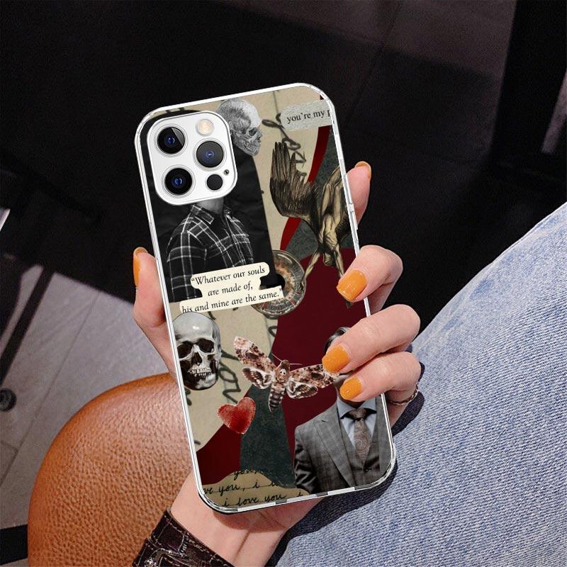 Чехол для телефона Hannibal Movie для Iphone 17 Air 16 11 12 13 Mini 14 Plus 15 Pro Max 7 8E SE 2020 16ProMax Чехол для телефона Coque 16 11 12
