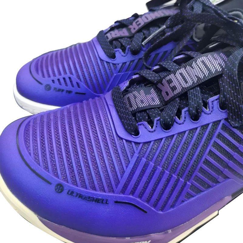 Li Ning Pro Текстиль, Синтетическая кожа Амортизация Скользкая Устойчивая к истиранию Низкие Бадминтонные кроссовки Унисекс AYAT009-2