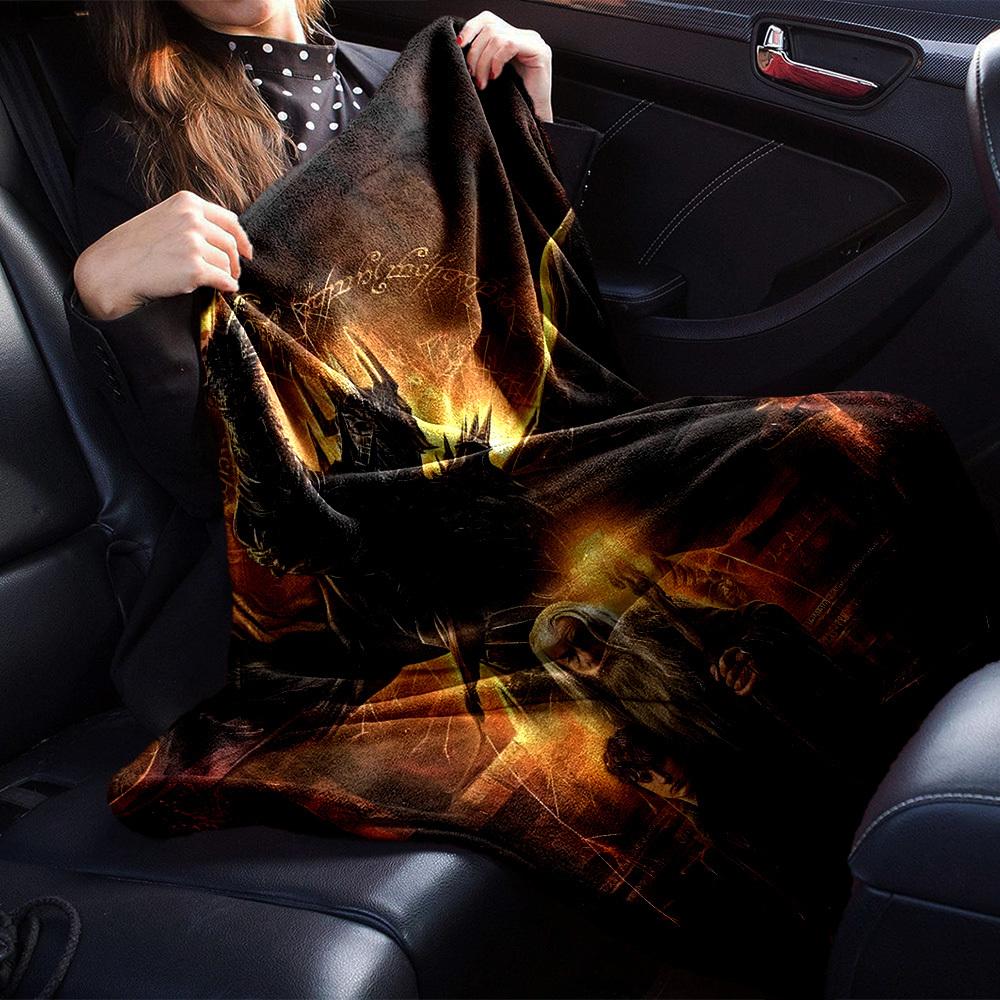 1pc Sword of Gondor Flannel Blanket Soft Warm Throw for Home, Office, Travel, All-Season Cozy Bedding Gift L1410