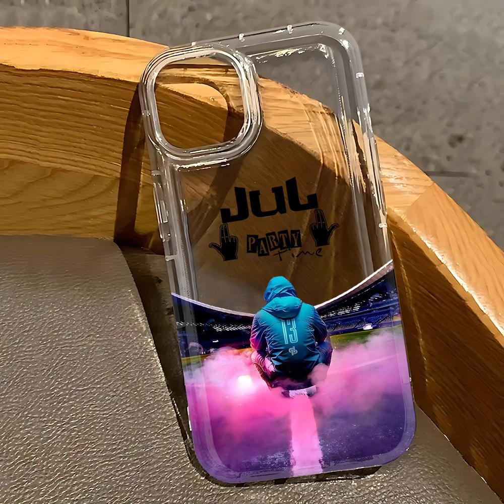 JuL C'est Pas Des Lol Rappers Phone Case for Samsung Galaxy S25 S24 S23 S22 S21 S20 Note20 10 FE Ultra Plus 4G 5G Clear Cover