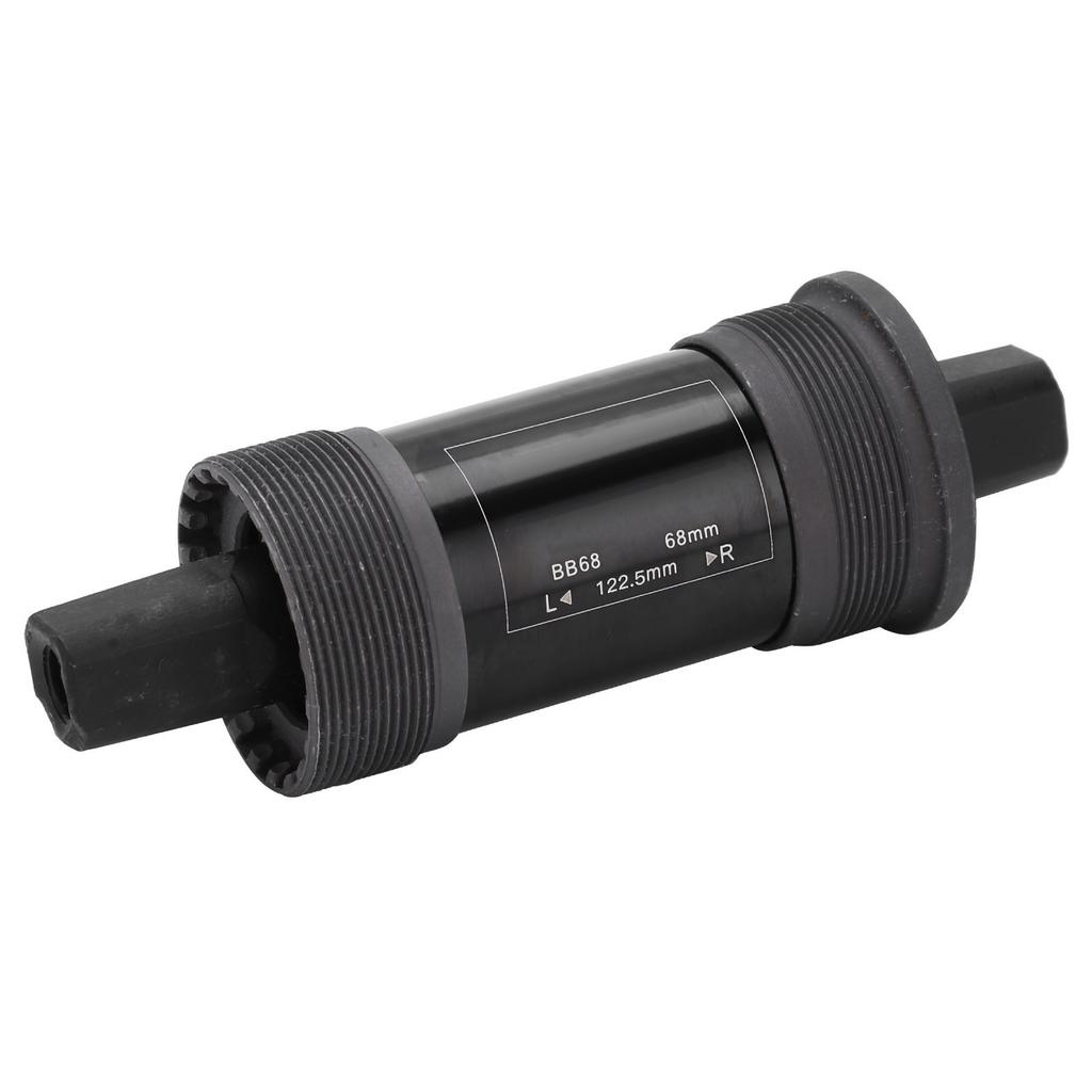 Mountain Bike Sealed Bottom Bracket 68mm Steel Axis with Screw for Square Hole Crank116mm4.57in