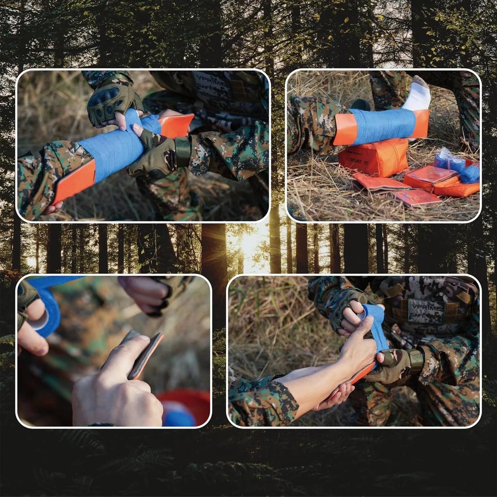 SANKE RESCUE First Aid Splint 36/18"X4.3" Wrist Thumb Support Brace Tendonitis Arthritis Thumb Protector Guard Right Left Hand