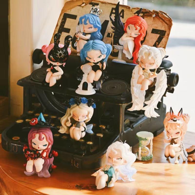 Оригинальная Dodo Nami V4 Nightmare Core Series Blind Box Милая Фигурка Действия Коллекционная Домашний Декор Mystery Box Сюрприз Подарок для Детей