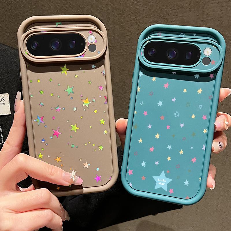 Красочный чехол для телефона "Сбор звезд" Для Google Pixel 10 Pro XL Для Google 9A 9 8 7 Pro 8A 7A Ударопрочный бампер Мягкая силиконовая задняя крышка телефона