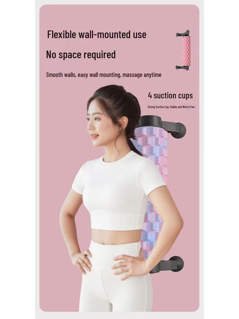 Detachable Suction Cup Foam Roller for Yoga and Massage