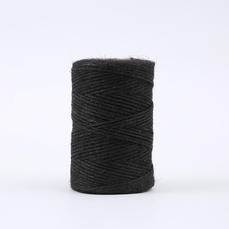 Color Cylindrical Hemp Rope Diy Hand-Woven Tapestry Decorative Wire, Photo Frame Decorative Material Rope Accessories