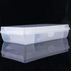Transparent Double Tray Plastic Compartments Hand Tool Organizer Two-Sided Storage Cases Tackle Box