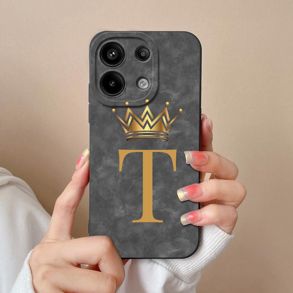 Чехол для Redmi Note 13 Pro 4G 5G Милый Панда Буквы Задняя Крышка Для Xiaomi Redmi Note13 Pro Plus Мягкие Жидкий Силикон Чехлы для Телефона