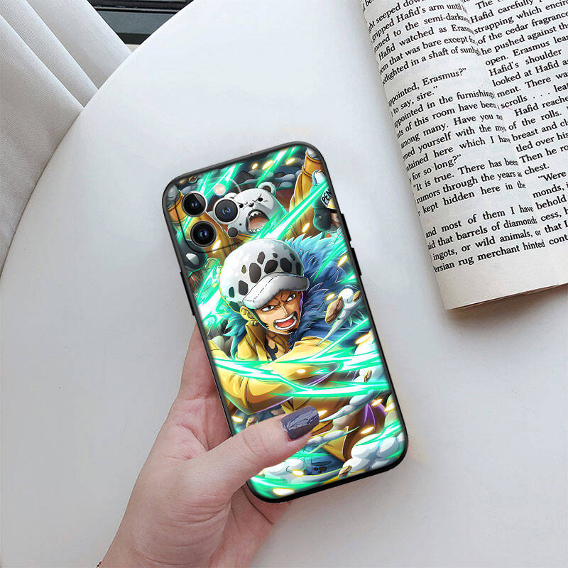 MH117 Чехол для телефона One Piece Law для iPhone 7 8 11 12 13 14 15 16 17 16E XS Pro Max XR X SE Air