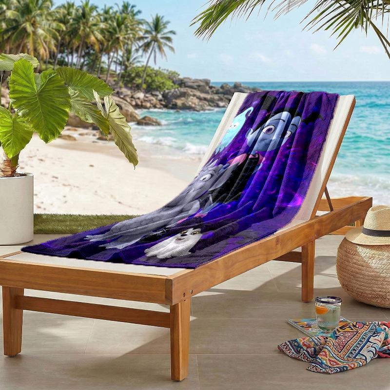 Vampirina Fashion Beach Towel: Ideal for Summer Adventures Soft, absorbent and quick drying suitable for swimming and bathing