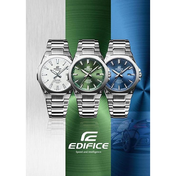 Б/у Новый и неиспользованный Часы CASIO Casio EDIFICE [Официальный продукт для внутреннего рынка] Сапфировое стекло циферблат белый EFR-S108DJ-7AJF Мужские Серебристый