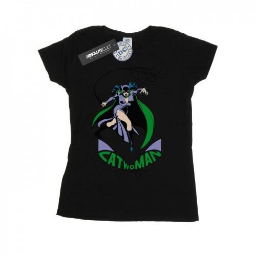 DC Comics Womens/Ladies Catwoman Whip Cotton T-Shirt