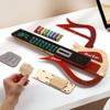 Деревянные DIY Технология Электрогитара Звук Музыкальный Инструмент Игрушки Дошкольник Мальчик и Девочка