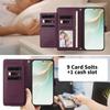 Для Itel A90 City 100 200 P40 P55 P55T P665L Power 70 Plus 4G 5G Чехол-бумажник с откидной крышкой Кожаная обложка Слот для карт Ремешок на руку Беспроводная зарядка