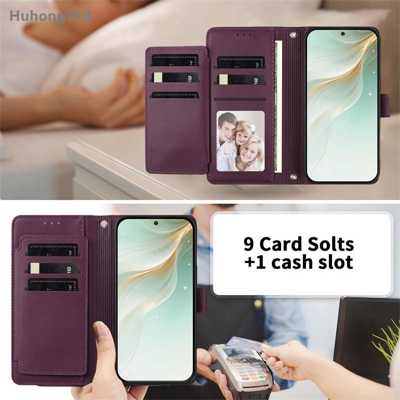 Для Itel A90 City 100 200 P40 P55 P55T P665L Power 70 Plus 4G 5G Чехол-бумажник с откидной крышкой Кожаная обложка Слот для карт Ремешок на руку Беспроводная зарядка