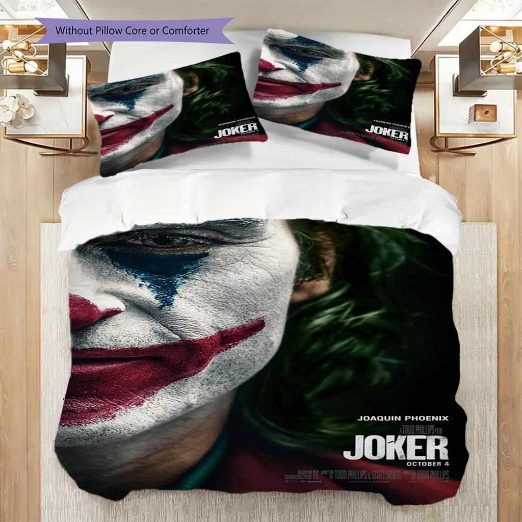 Joker Clown'S Rise Bedding 1 Duvet Cover 2 Pillowcase Without Core Duvet Cover And Pillowcase Christmas Birthday Gift Bedding Set