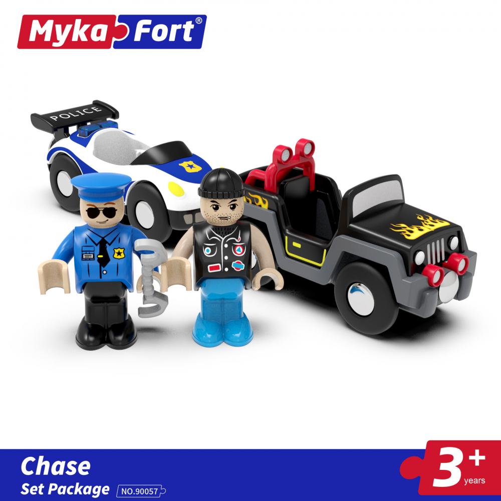 Магнитный раздвижной машинный костюм поезд деревянный трек приключения детская развивающая кукла игрушка подарок