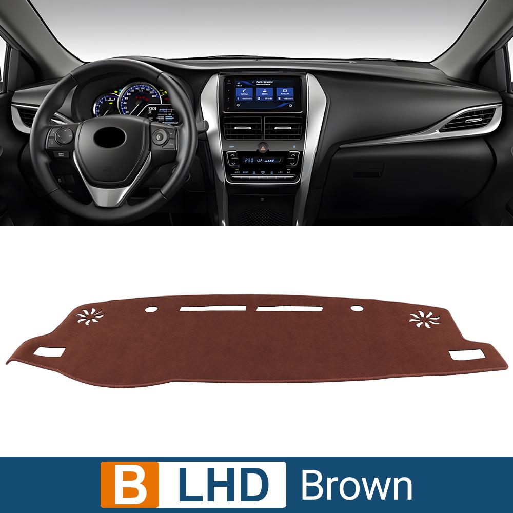 For Toyota Yaris Ativ 2024 Car Dashboard Mat Sun Shade Non-slip Pad Cover Accessories