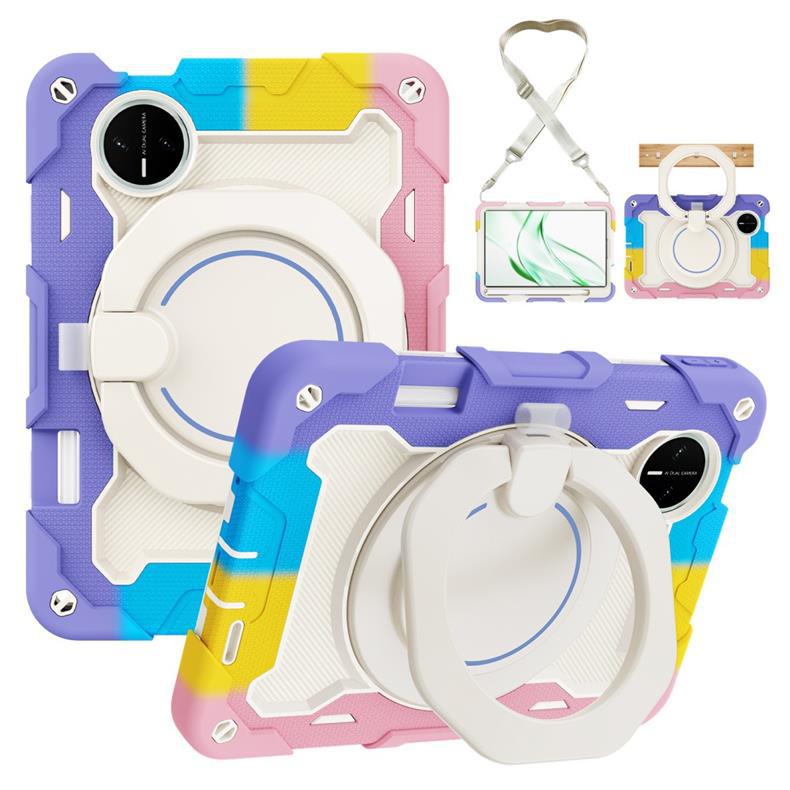 Suitable for Huawei MatePad Mini tablet case 8.8 inch 2025 protective cover anti-drop silicone stand wrist strap 360