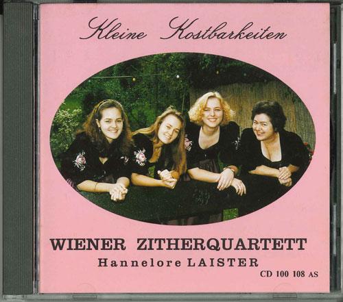 CD WIENERZITHERQUARTETT - Hannelore Laister CD100108AS AGS Europe Music Другое Б/У