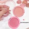GEGE BEAR Пудровые румяна Matte Face Tender Makeup Girl Pink Natural Blush с длительным контролем кожного сала