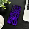 Warning Line Art Phone Case For Samsung S26,S25,S24,S23,S22,S21,S20,Plus,Fe,Lite,Others Black Cover