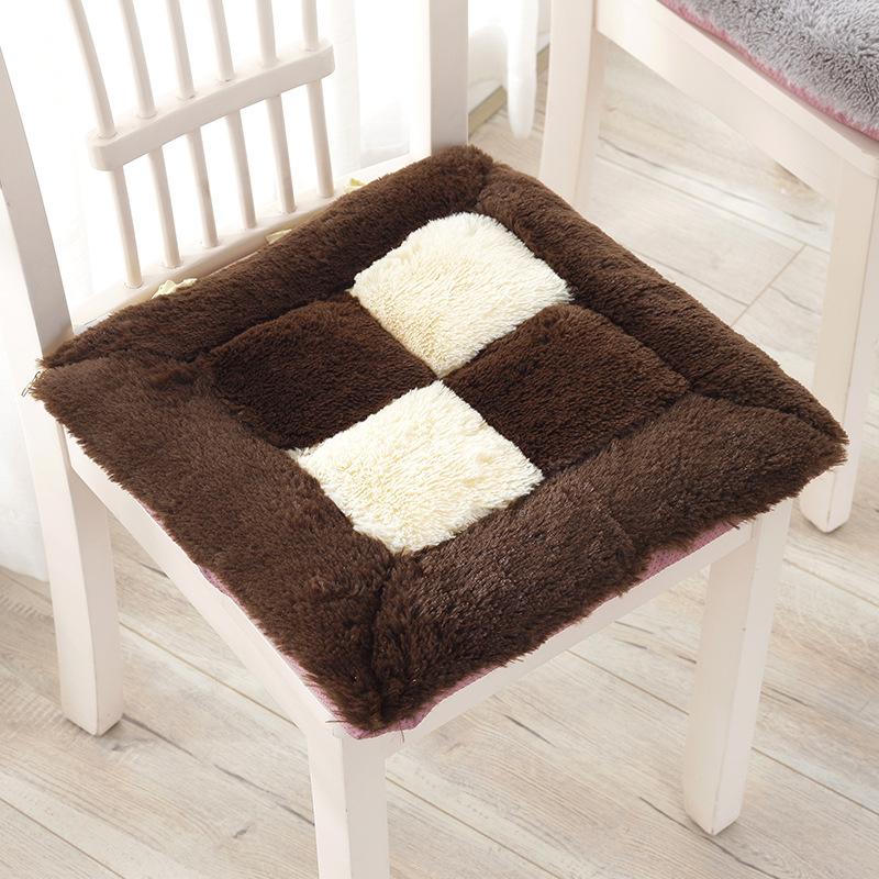 Утолщенная подушка для стула, подушка для сиденья на полу, подушка для стула из девяти сеток для студентов, плюшевая подушка для ягодиц, подушка для долгосрочного использования в офисе