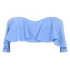 Brave Soul Womens/Ladies Frill Bandeau Bikini Top