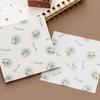 1 Piece Cartoon Adhesive Cute Kawaii Panda Notes Notepad Memo Pad Office School Supplies Stationery Sticker Decoration