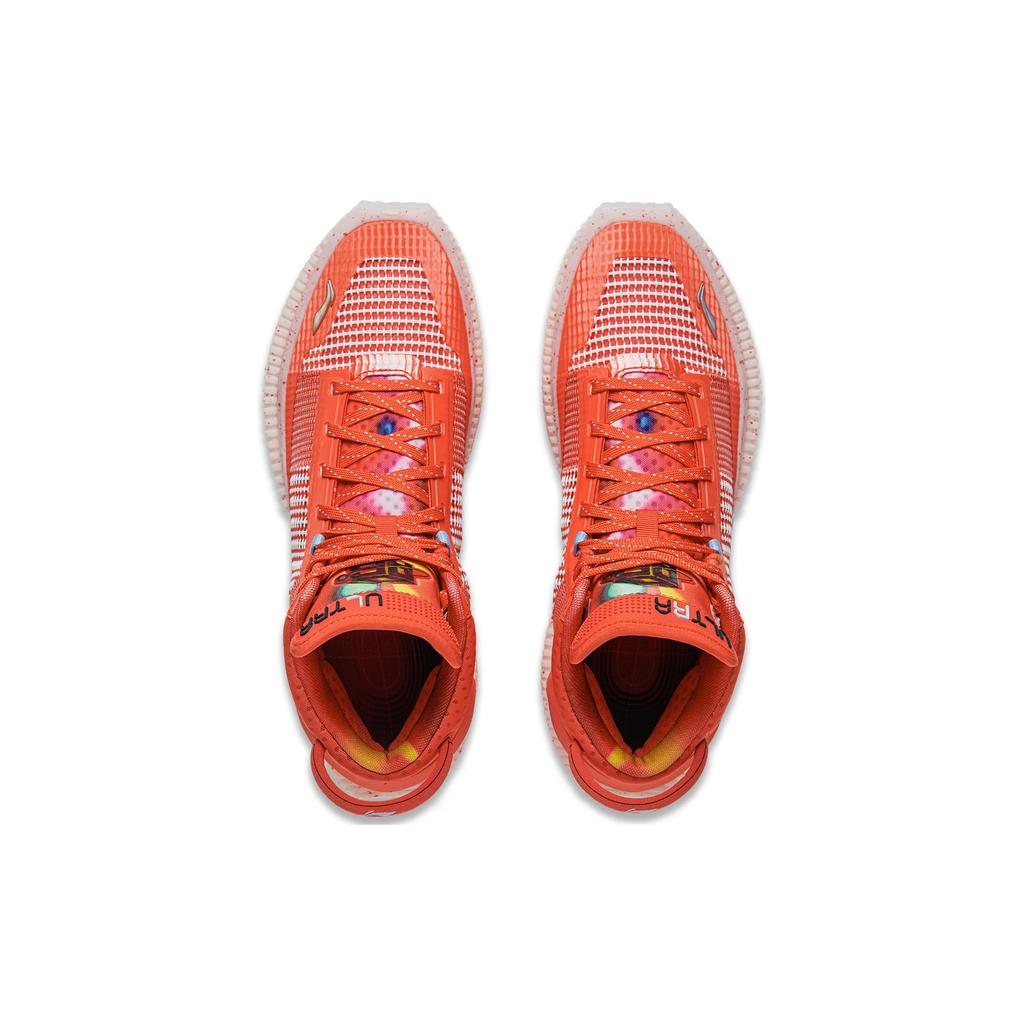 Баскетбольные кроссовки Li Ning Badfive 3 Ultra Neon, синтетическая кожа, амортизация, нескользящая подошва, средняя высота, мужские, ABFS011-11