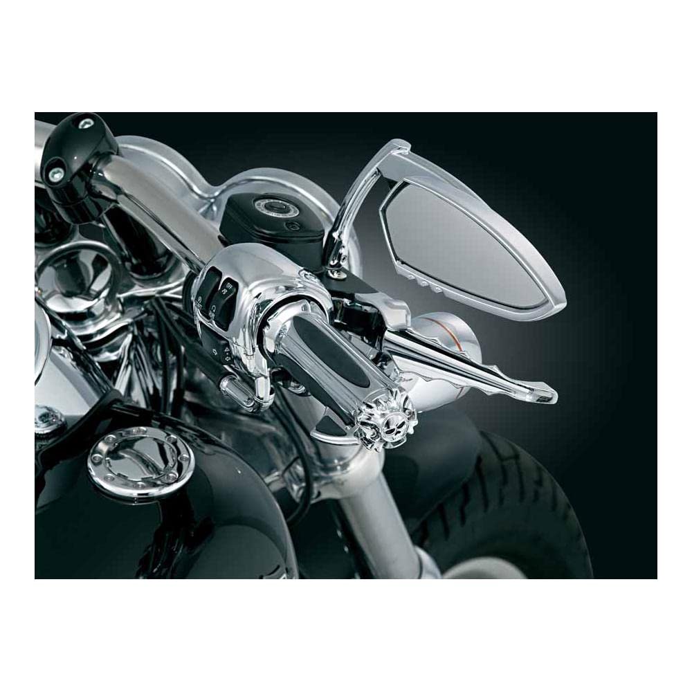Kuryakyn Zombie Premium Grips for HD Dual Cable Throttle and Right for Harley 82-14 (Left Set) (82-14) KUR-6295