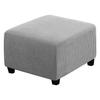 Square Elastic Step Cover Thickened Full Cover Square Low Stool Cover Household Sofa Step Stool Protection Cover