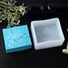 Sea Animal Shark Sea Turtles Seahorse Silicone Mold DIY Marine Round Square Handmade Soap Makes Resin Plaster Mould