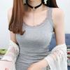 Женский летний тонкий жилет с v-образным вырезом без рукавов, облегающие топы на бретелях, сплошной цвет, камзол с кружевной отделкой, уличная одежда