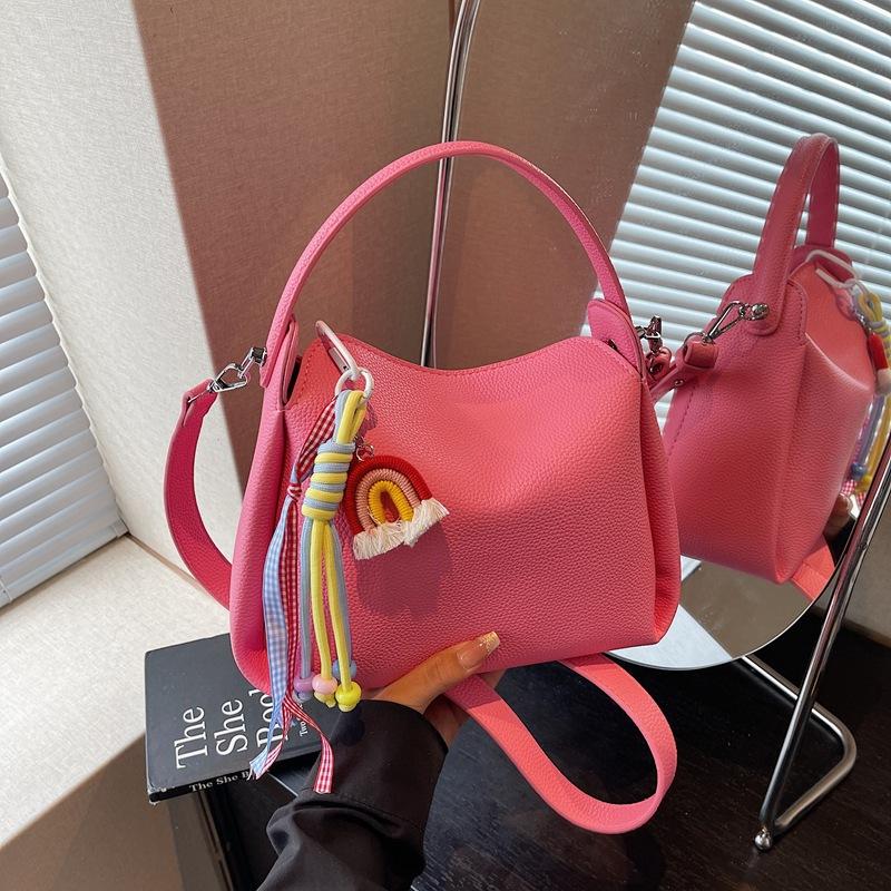 Популярная сумка женская новая универсальная простая сумка-мессенджер портативная сумка-ведро