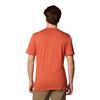 Columbia CSC Basic Logo SS Tee, Mens orange T-shirt