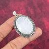 Ювелирные изделия с селенитом, кулон ручной работы с драгоценными камнями, кулон из стерлингового серебра 925 пробы, антикварные ювелирные изделия, для подарка на помолвку