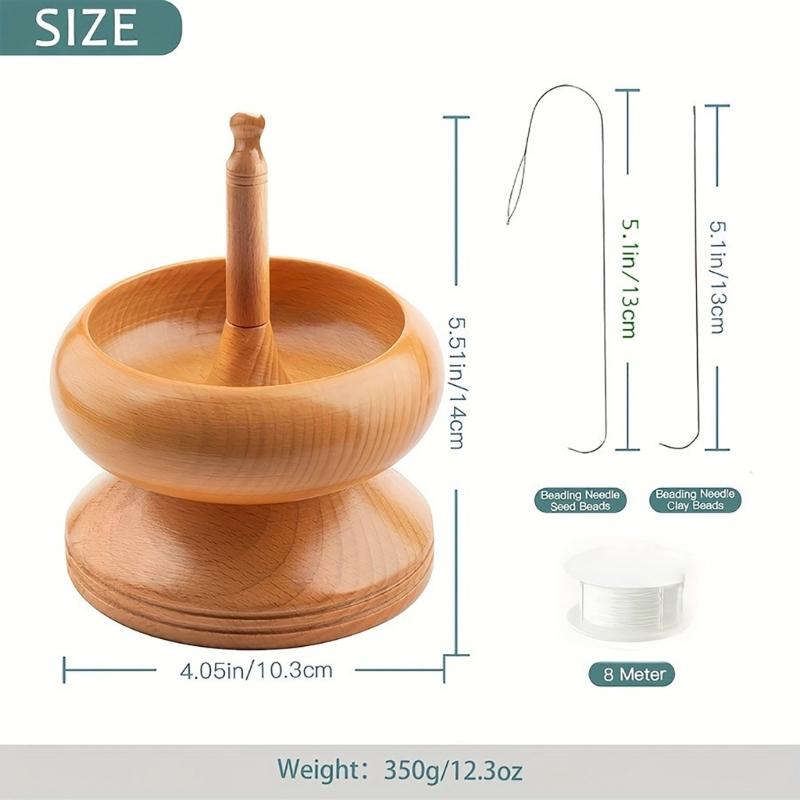 Bead Spinner Set Jewelry Making Tool Large Bowl Bead Spinner Spin Beading Bowl DIY Jewelry Accessaries for Necklace