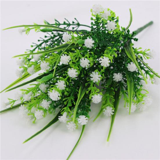 1 шт. искусственные цветы Babysbreath, водонепроницаемые искусственные растения, магазин, домашний декор бонсай
