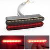 Universal Mini 12V Motorcycle Rear Brake LED Tail Stop Light Lamp for Dirt Bike Motorbike License Plate Light Decorative Lamp