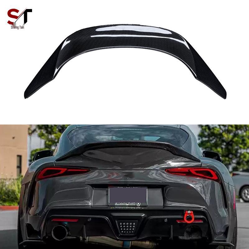 Углепластиковый задний спойлер-«утиное крыло» в стиле TRD для Toyota Supra A90/A91 MK5