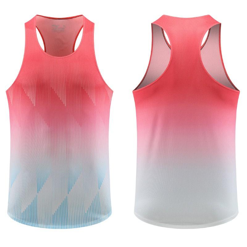 Track Running Training Suit Men Women Marathon Sprint Quick Dry Athletic Jersey Set