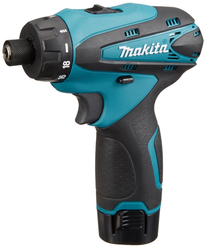 Makita Variable Speed Rechargeable Driver Drill with 2 DF030DWX 10.8V 1.3Ah