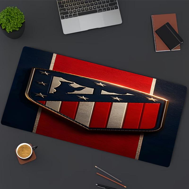 Atletico Madrid Print Mouse Pad, for Keyboard Pad Laptop PC Mat for Office Home Use, Desk Decor, Perfect Birthday Gift for Gamers