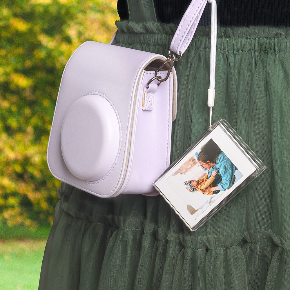 Portable with Strap Photo Case Storage Box Film Photo Instant Camera 3-inch