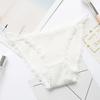 Sweet Girl Panties Lace Edge Thin Waistband Cotton Crotch Briefs