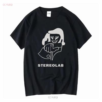 Новая футболка Stereolab с коротким рукавом, полный размер SP8454, длинный или рукава, винтажная, стильная топ для повседневной носки, с графикой