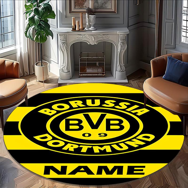 Personalized B-BVB Round Chair Office Rug - Perfect for Mat, Office Chair & More - Ideal Gift for Birthdays and Holidays