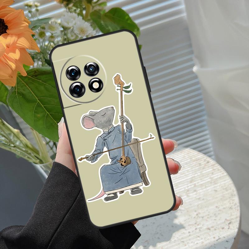 Милый Чехол Мышь Аксолотль Лягушка Волшебник для OnePlus 15R 15 13R 12R 10R 13 13T 12 11 10 10T 8T Nord CE 5 2 3 4 Lite N20 N30